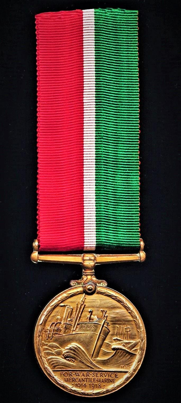 Mercantile Marine War Medal  (C. Melville. Australia 2068.)