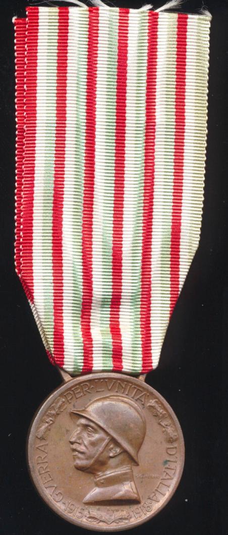 Italy: Commemorative Medal for the War of 1915-1918 (Medaglia Commemorativa della Guerra 1915-1918)