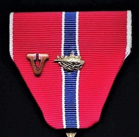 United States: Bronze Star Medal. With 'V' Valor device & 1 x Silver 'Oakleaf Cluster'