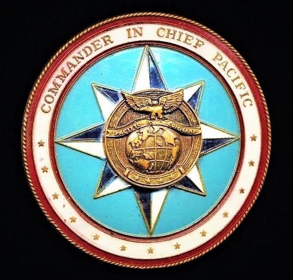 United States: United States Navy 'Commander in Chief Pacific Command'. Breast badge