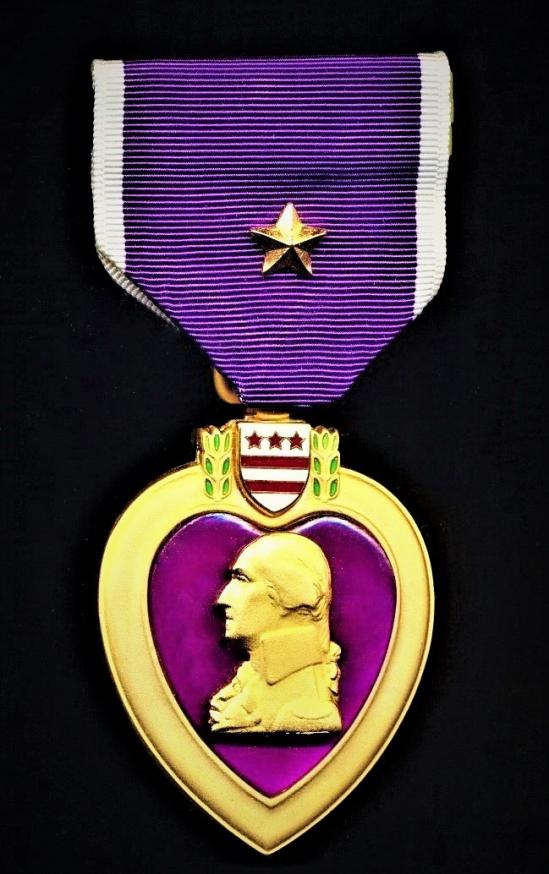 Aberdeen Medals United States Purple Heart Medal. With 'Gold Star