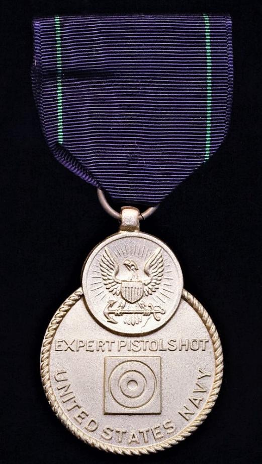 United States: United States Navy 'Expert Pistol Shot' Marksmanship Medal