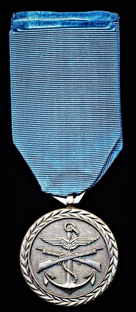 Algeria: Algerian People's National Armed Forces Long Service Medal. Silver grade