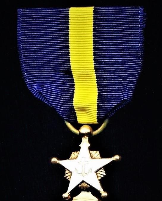 United States: Navy Distinguished Service Medal. Gilt and enamel (Post 1990 issue)