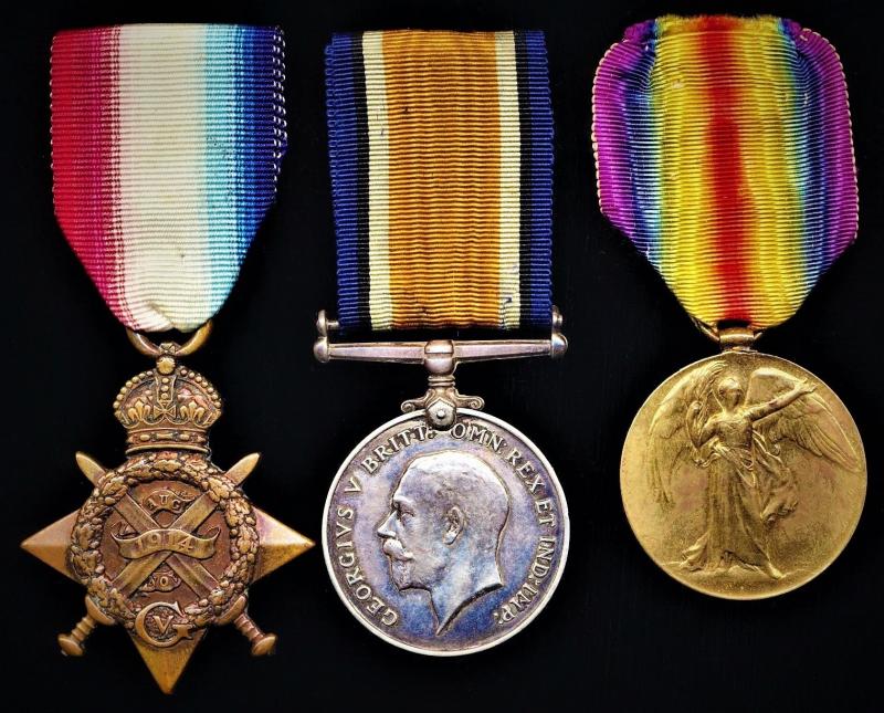 Aberdeen Medals | An Old Contemptibles & Old India Hand's 1914 Star ...