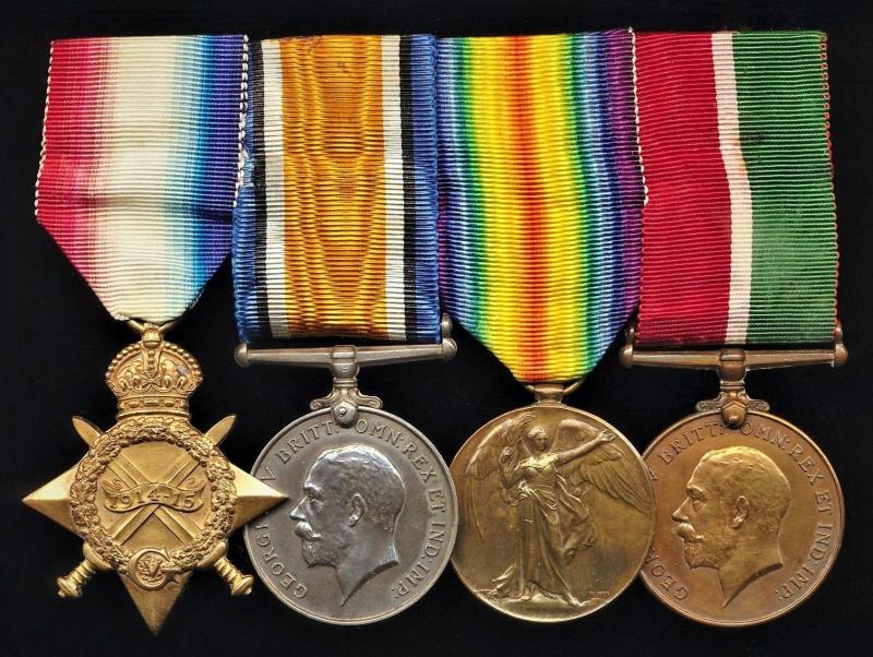 An Orcadian's Great War era Merchant Navy & Royal Naval Reserve campaign medal group of 4: Deck-Hand George Reid Cassells, Royal Naval Reserve & Merchant Navy