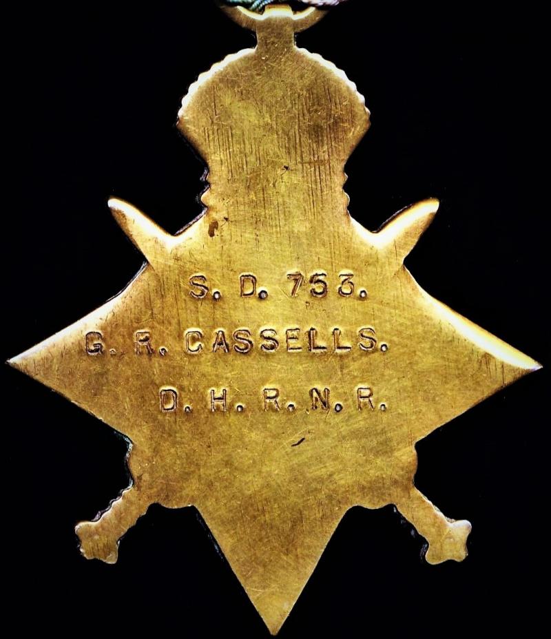 An Orcadian's Great War era Merchant Navy & Royal Naval Reserve campaign medal group of 4: Deck-Hand George Reid Cassells, Royal Naval Reserve & Merchant Navy