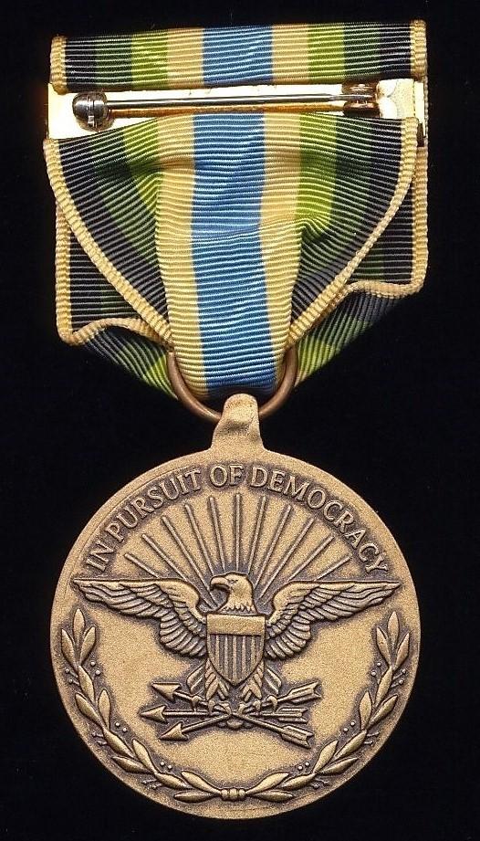 Armed Forces Service Medal, AFSM