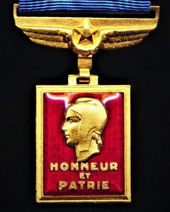 France: Aeronautical Medal 1945 (Medaille De L'Aeronatique 1945)