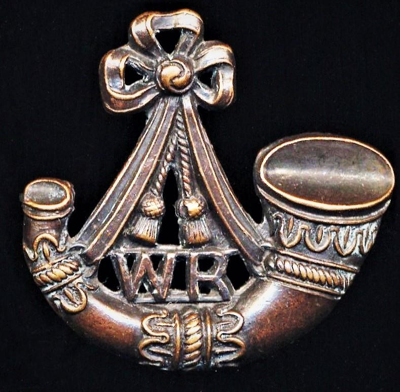 Union of South Africa: Witwatersrand Rifles. Bronzed copper badge