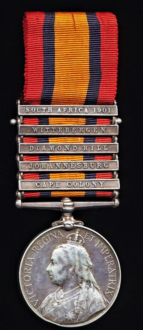 Aberdeen Medals Queens South Africa Medal 18991902. Silver issue