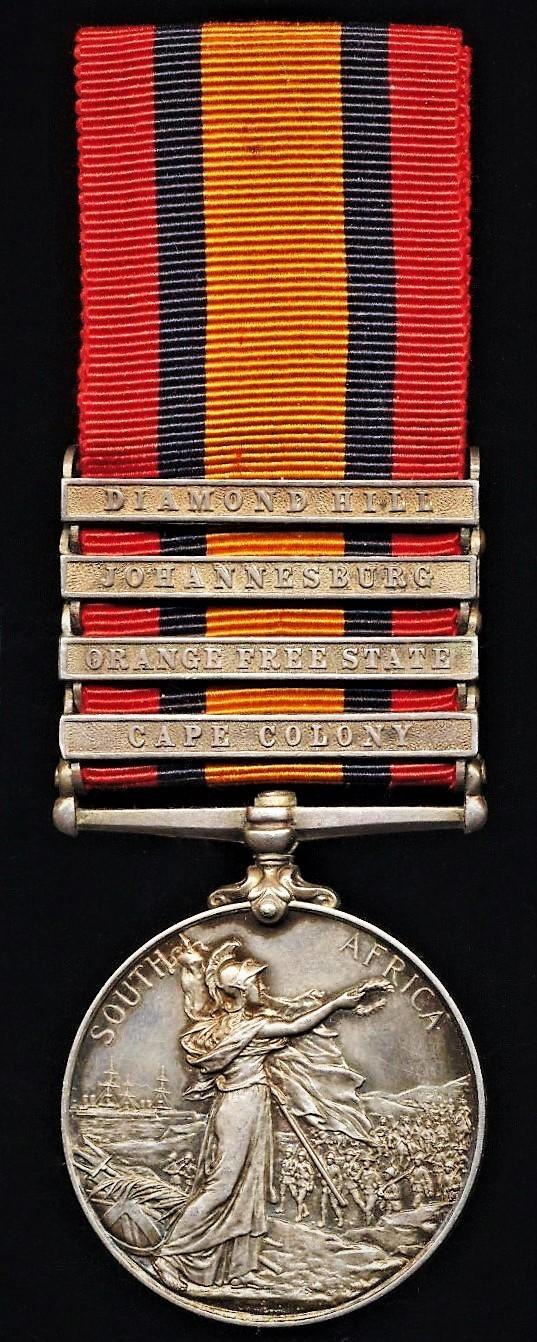 Aberdeen Medals Queens South Africa Medal 18991902. Silver issue