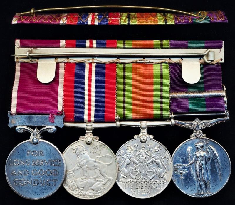A British Officer's campaign and long service medal group of 4: Major Henry Brough, Royal Army Ordnance Corps