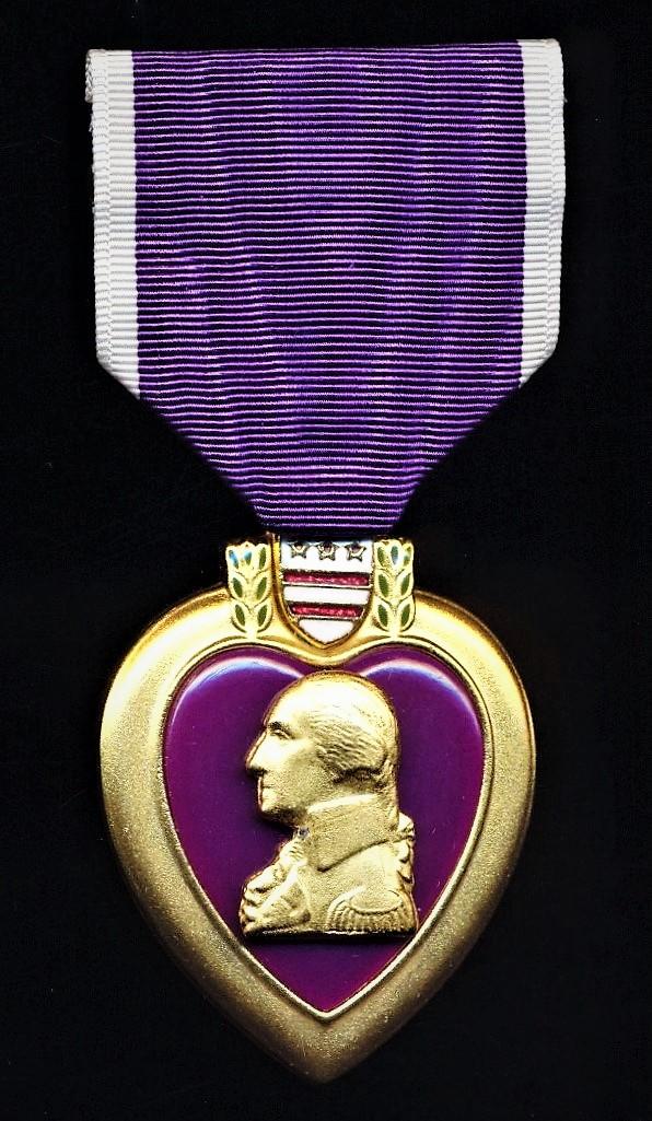 Aberdeen Medals United States Purple Heart Medal. 19501970 era