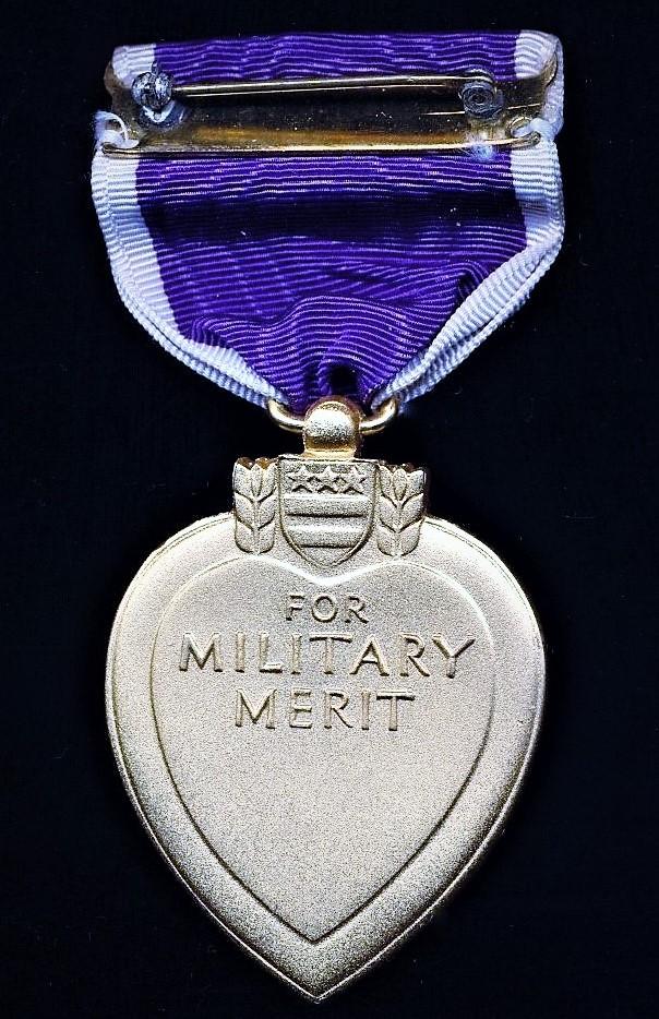 Aberdeen Medals United States Purple Heart Medal. Second World War