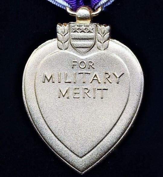 Aberdeen Medals United States Purple Heart Medal. Second World War