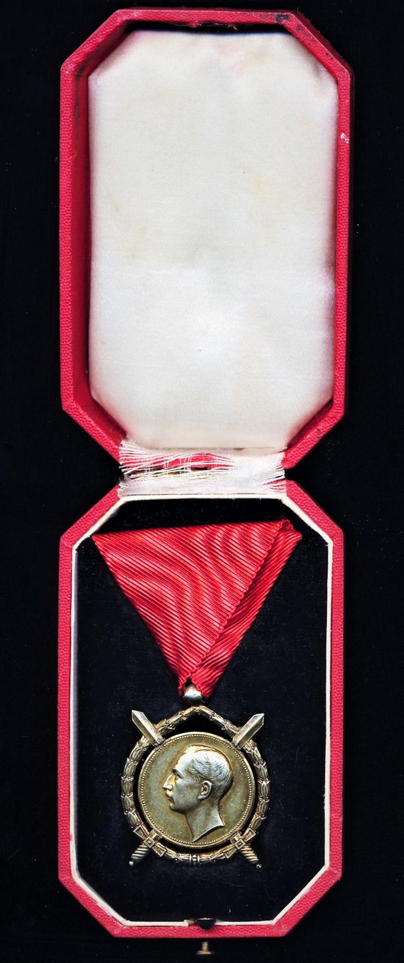 Aberdeen Medals Bulgaria (Kingdom) Order of Merit (Military). Gold