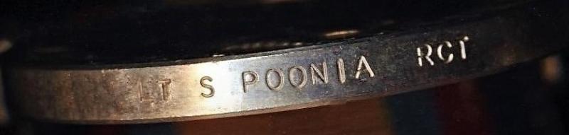 Gulf War Medal 1991. With clasp (Lt S Poonia RCT)