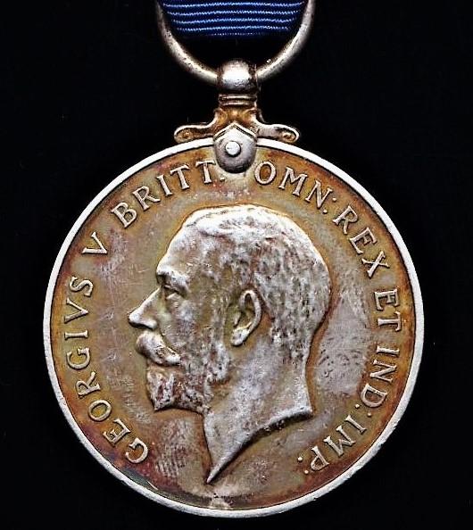 Royal Fleet Reserve Long Service & Good Conduct Medal. GV 2nd issue 'Coinage Head' (SS.116170 (Po. B.10459) S. H. Bird. Sto.1, R.F.R.)