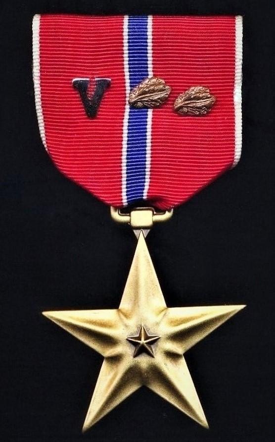 thumbnail image 2 of Bronze Star Medal Ribbon Challenge Coin - 1.75 Inch 2 of 5