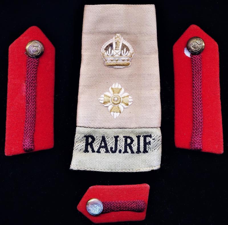 Aberdeen medals british indian army lot of cloth rank ad regimental