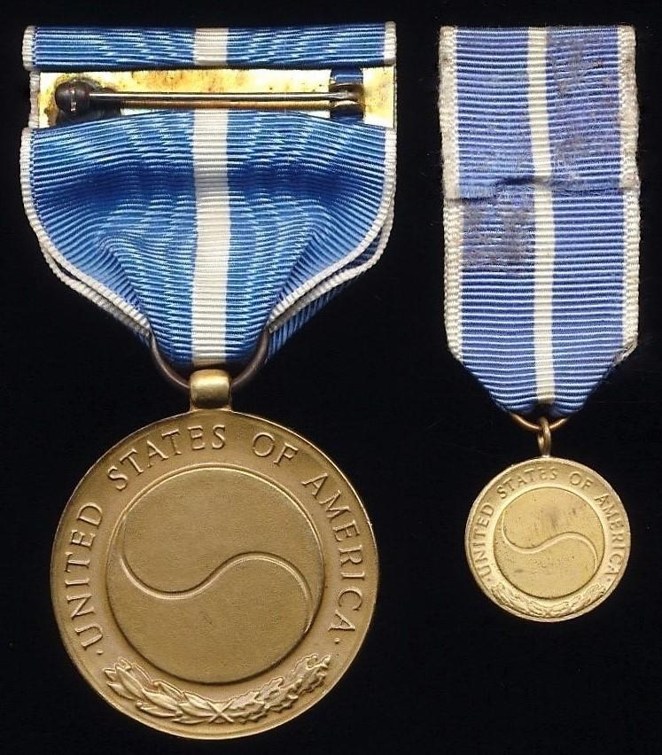 Aberdeen Medals United States Korean Service Medal. With 1 x silver