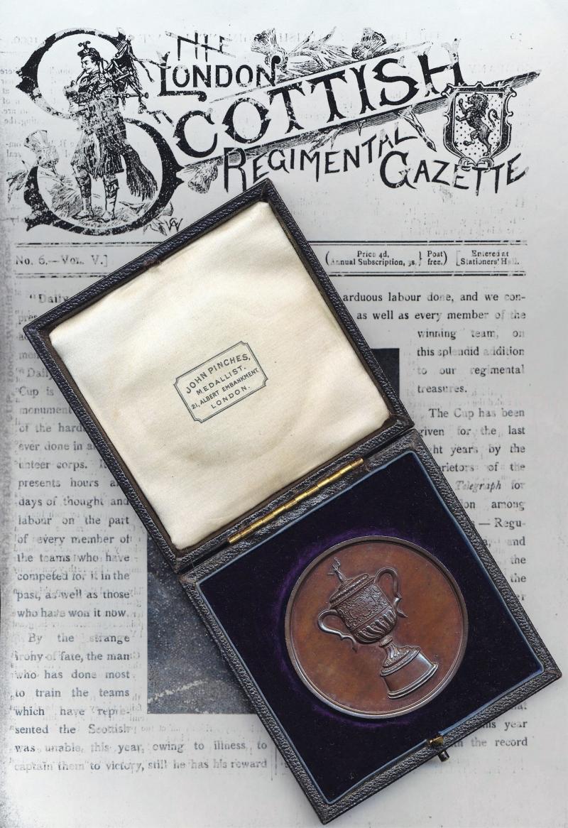 Aberdeen Medals Daily Telegraph Cup Bronze Rifle Shooting