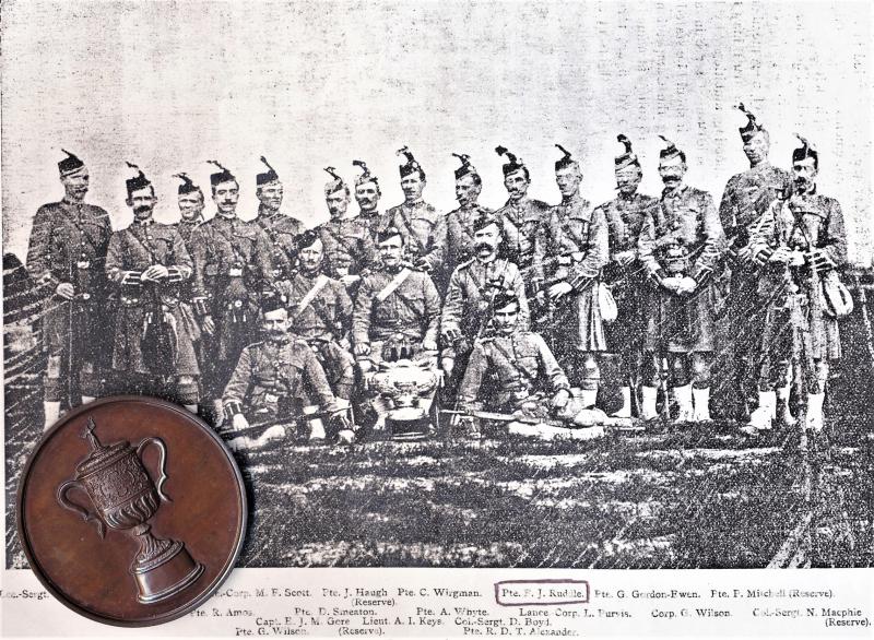 Aberdeen Medals Daily Telegraph Cup Bronze Rifle Shooting