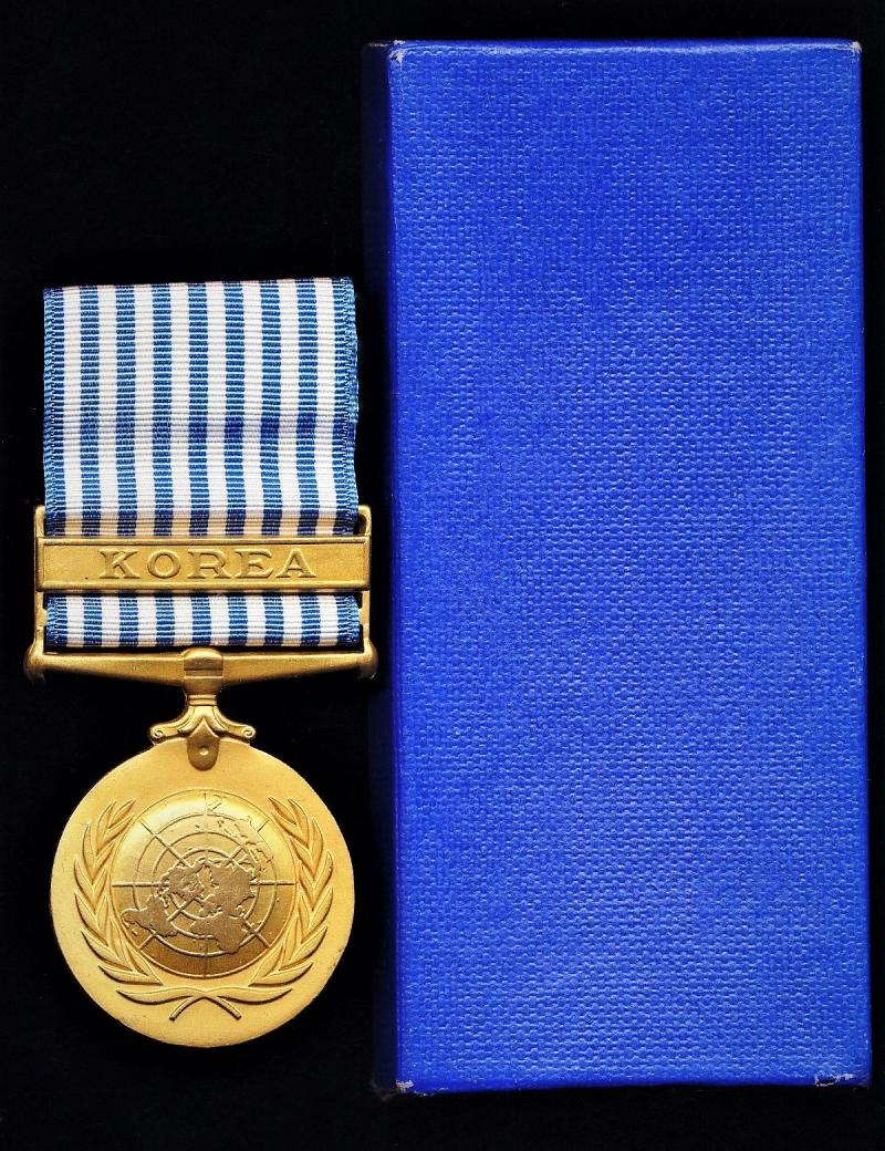 United Nations: Service Medal with clasp 'Korea'