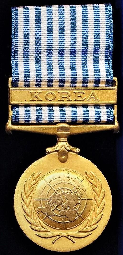 United Nations: Service Medal with clasp 'Korea'