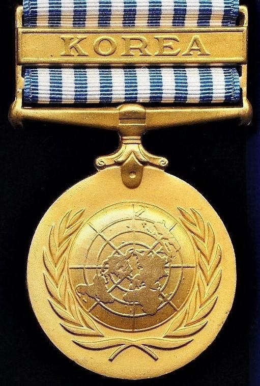 United Nations: Service Medal with clasp 'Korea'