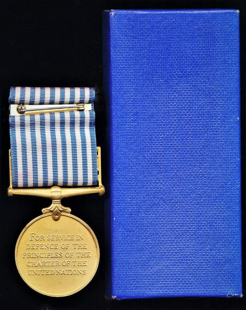 United Nations: Service Medal with clasp 'Korea'
