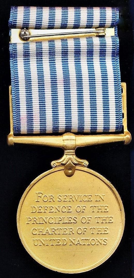 United Nations: Service Medal with clasp 'Korea'