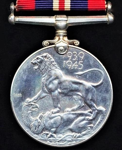 Canada: War Medal 1939-1945. Canadian issue in silver