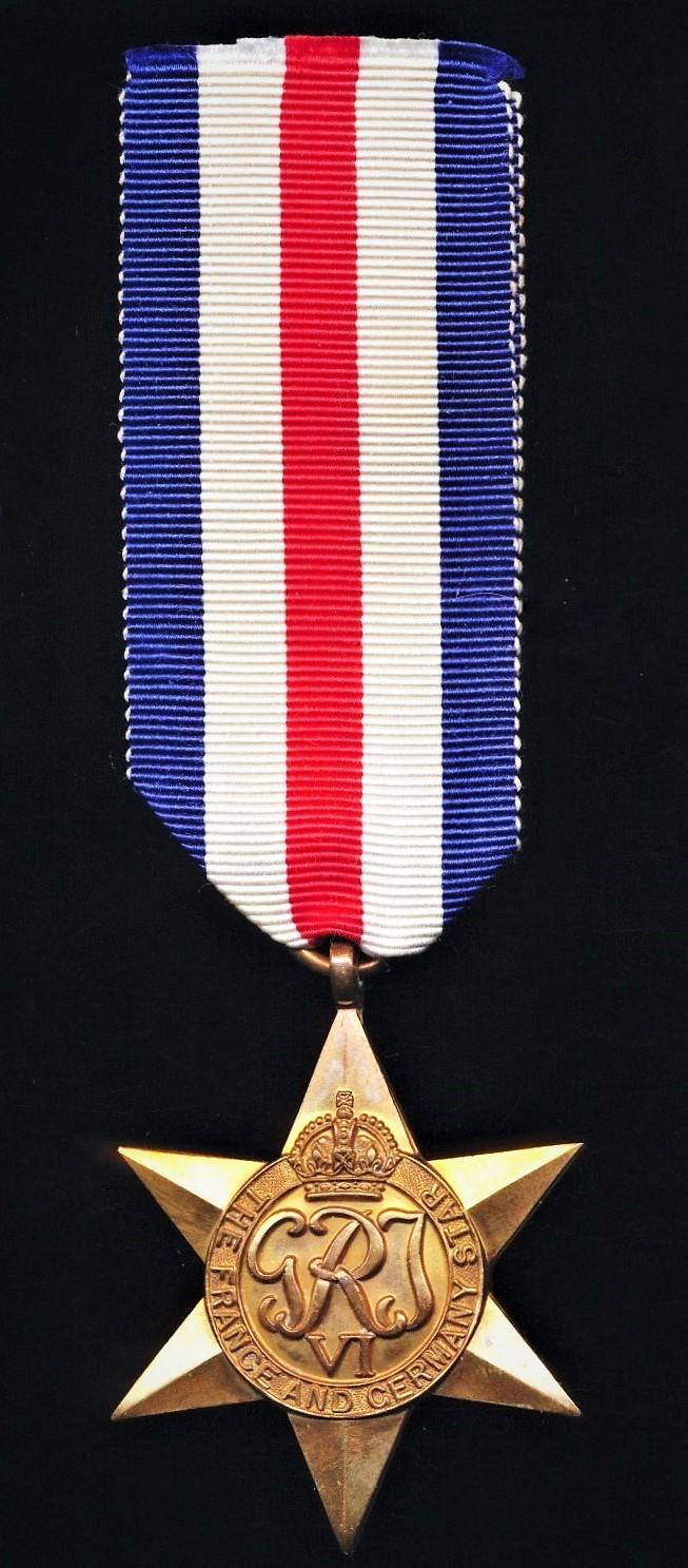 Royal Riband Aberdeen Medals | The France and Germany Star. No clasp