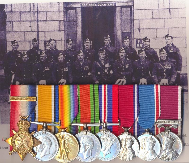 A Second World War Officer Casualty & former Great War Prisoner of War medal group of 8: Captain (QM) James Eyre Wilson, Gordon Highlanders, late 1st Battalion Gordon Highlanders