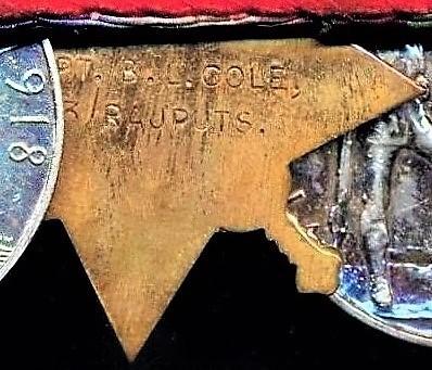 A superb Indian Army Officer's 'Battle of Tanga Casualty' campaign & scarce brace of 'Durbar' medals group of 6: Colonel Brian Lytton Cole, late Commanding Officer 1st (Wellesley's) Battalion 6th Rajputana Rifles & 13th Rajputs, Indian Army