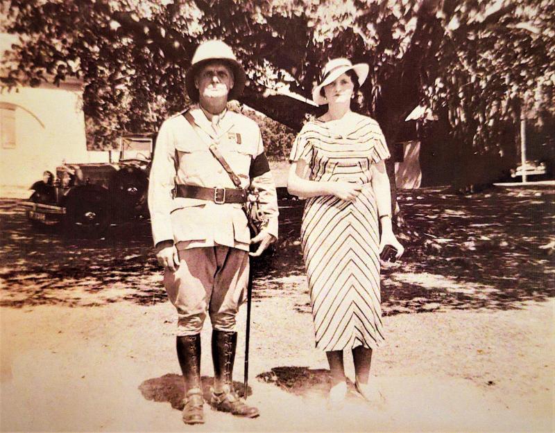 Auxiliary Force India / British Indian Army: 2 x pairs of Lieutenant-Colonels rank insignia