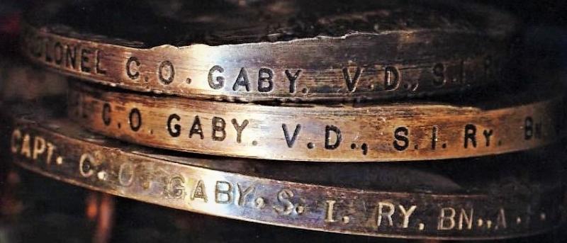 Auxiliary Force India / British Indian Army: 2 x pairs of Lieutenant-Colonels rank insignia