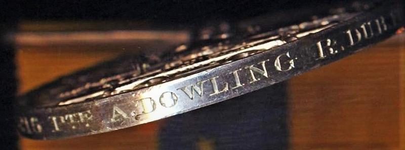 Egypt: Khedives Sudan Medal 1896-1908. Silver no clasp issue (No 6215 Pte A. Dowling. R. Dub. Fus.)