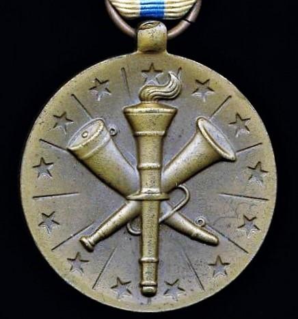 United States: Armed Forces Reserve Medal (AFRM). With 'Air Force' reverse. With bronze 'Hourglass' & 'M' devices on the riband