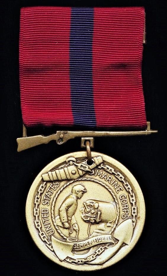 United States: Marine Corps Good Conduct Medal. 2nd type