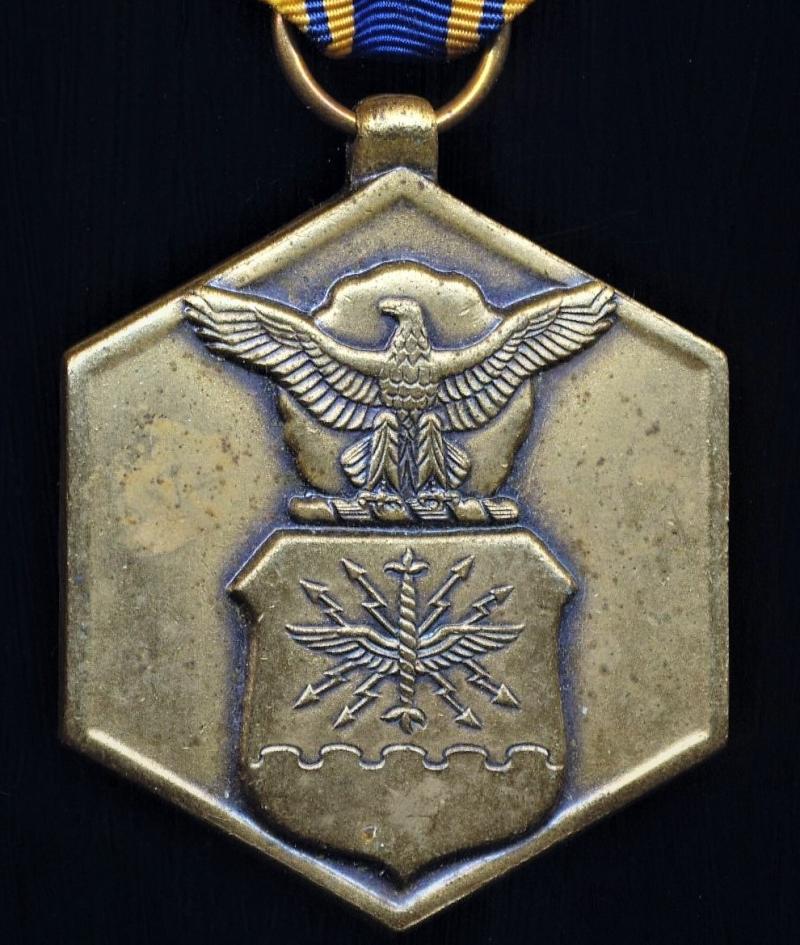 United States: Air Force Commendation Medal. With bronze 'Oakleaf Cluster' on riband (c.1958-1970)