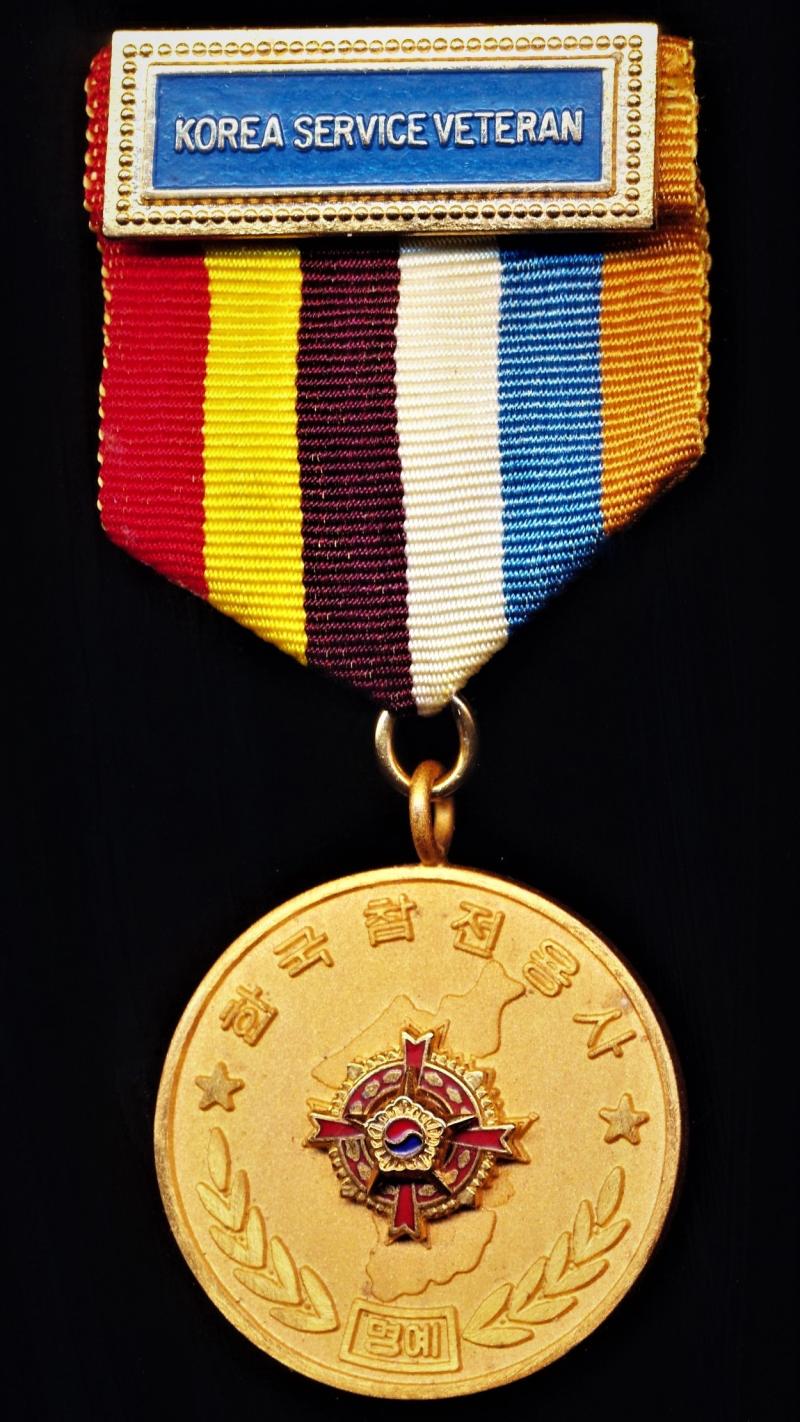 South Korea: Republic of Korea War Veterans 'Amabassador for Peace' Commemorative Medal