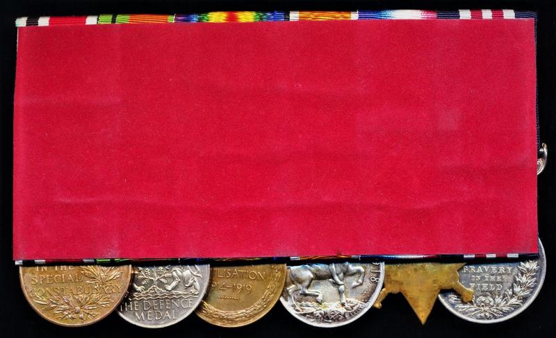 A confirmed 51 Highland Division 'Beaumont Hamel' Military Medal, World Wars & Police Long Service Medal group of 6: Sergeant Robert George King, 1/6th Battalion Royal Highlanders (Black Watch) Territorial Force, later Special Constabulary