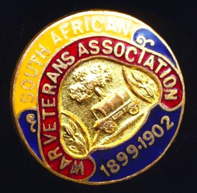 South African War 1899 1902: South African War Veterans Association badge