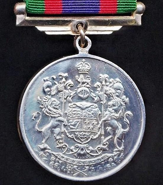 Canada: Canada Volunteer Service Medal (1939-1947). With 'Maple Leaf' clasp for 'Overseas Service'