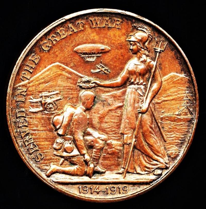Aberdeen Medals Great War Era Tribute Medal Lincoln England In