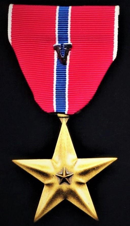 Aberdeen Medals United States Bronze Star Medal With Silver V 