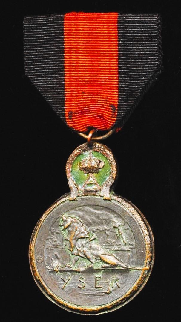 Belgium: Yser Medal 1914 (Medaille de l'Yser / Medaille van de IJzer)